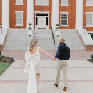 White Bow to add to dress